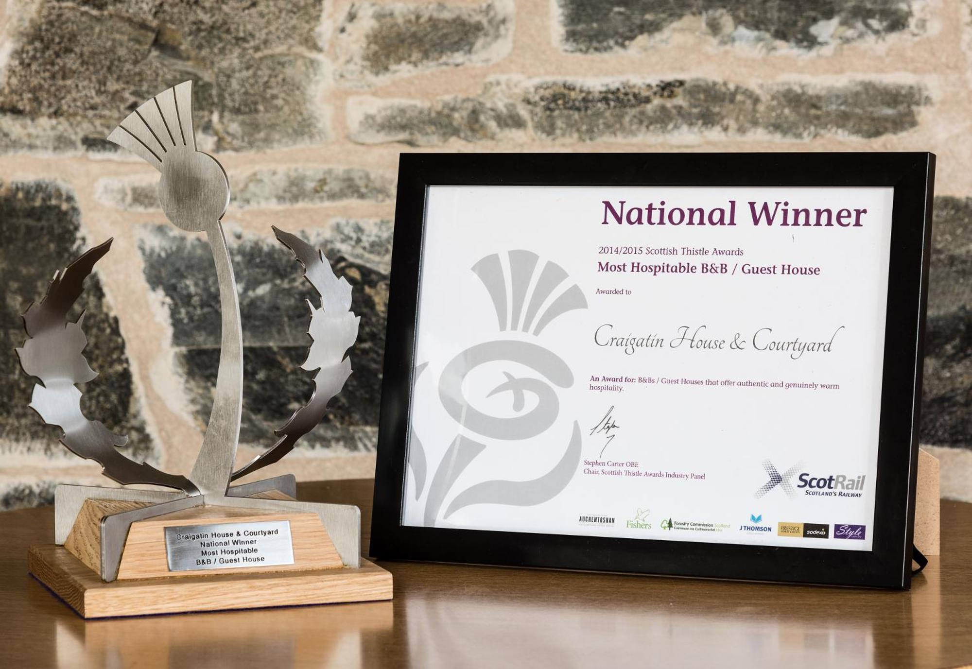 Craigatin House & Courtyard Guest House Pitlochry Exterior foto
